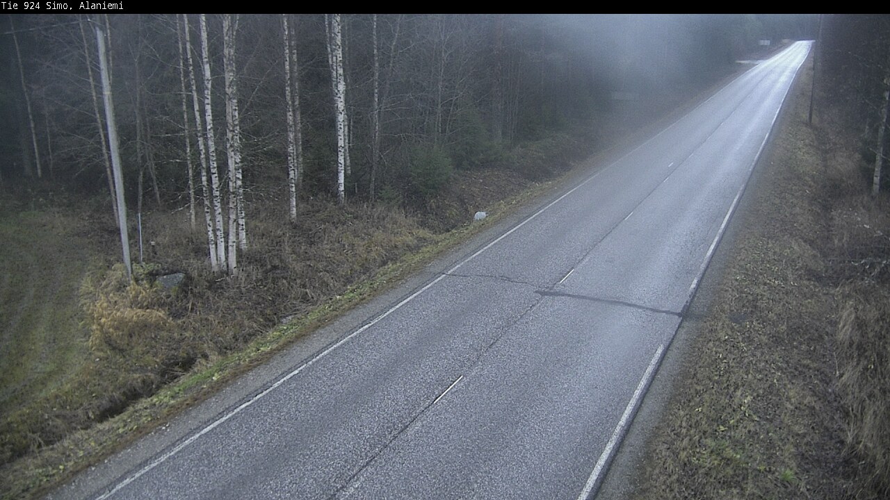 Kelikamerat Kuva Tie 924 Simo, Alaniemi, Simo, Lappi