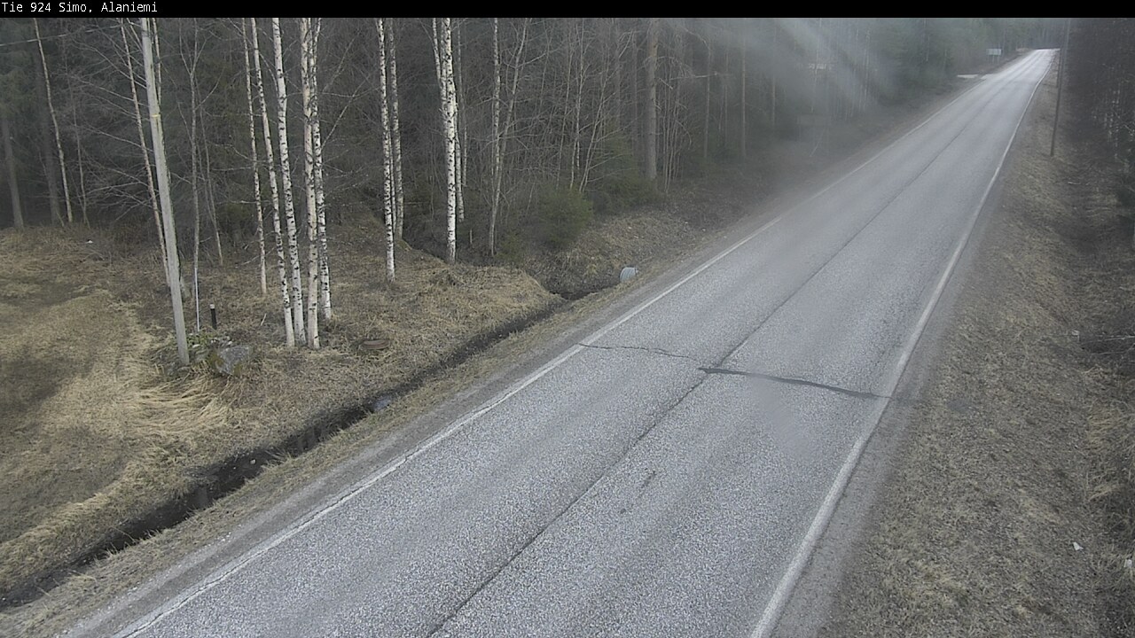 Weather Camera Image Väg 924 Simo, Alaniemi, Simo, Lappi