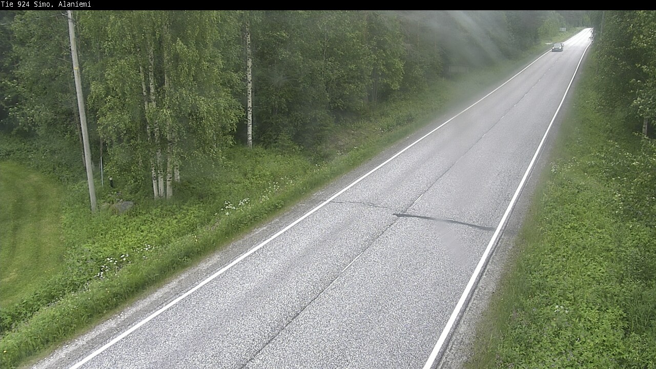 Weather Camera Image Väg 924 Simo, Alaniemi, Simo, Lappi