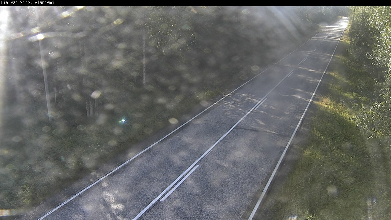 Weather Camera Image Väg 924 Simo, Alaniemi, Simo, Lappi