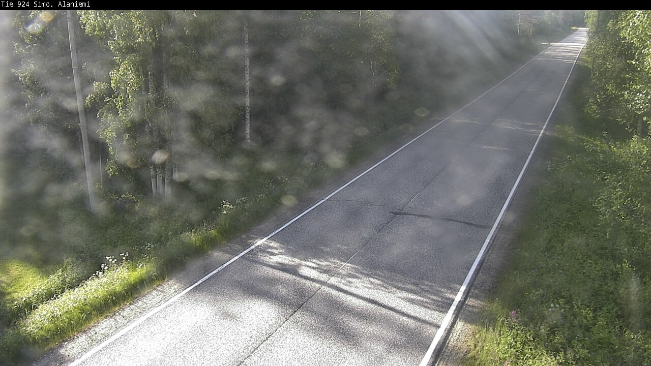 Weather Camera Image Väg 924 Simo, Alaniemi, Simo, Lappi