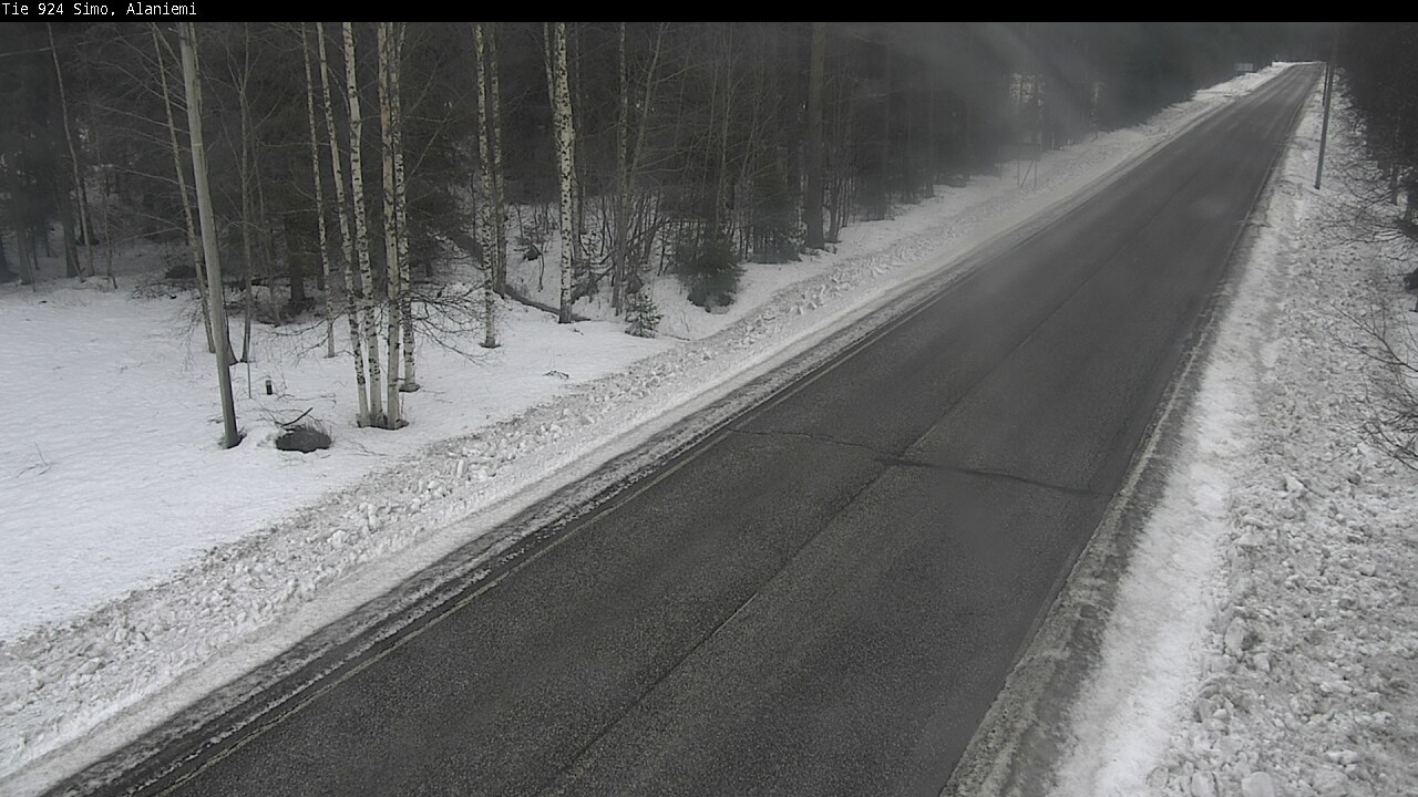 Weather Camera Image Road 924 Simo, Alaniemi, Simo, Lappi