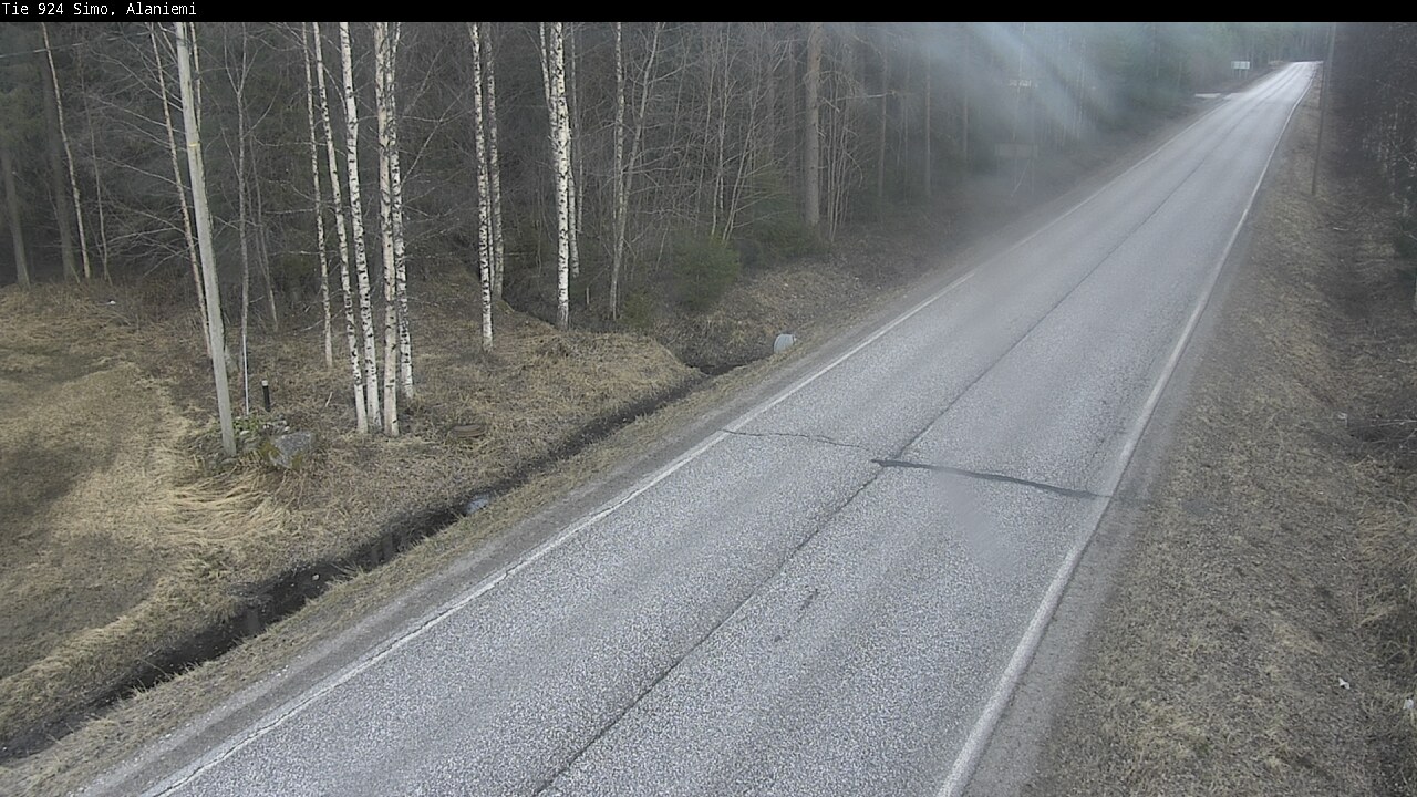 Weather Camera Image Väg 924 Simo, Alaniemi, Simo, Lappi