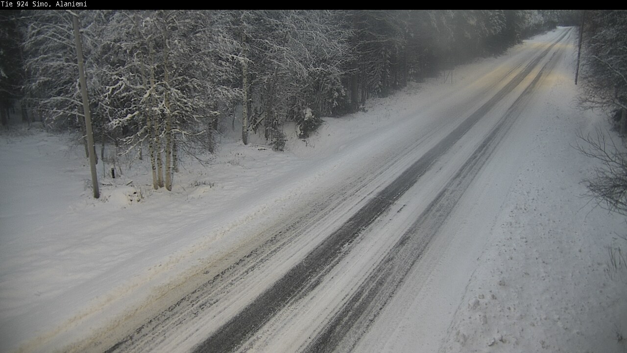 Weather Camera Image Väg 924 Simo, Alaniemi, Simo, Lappi