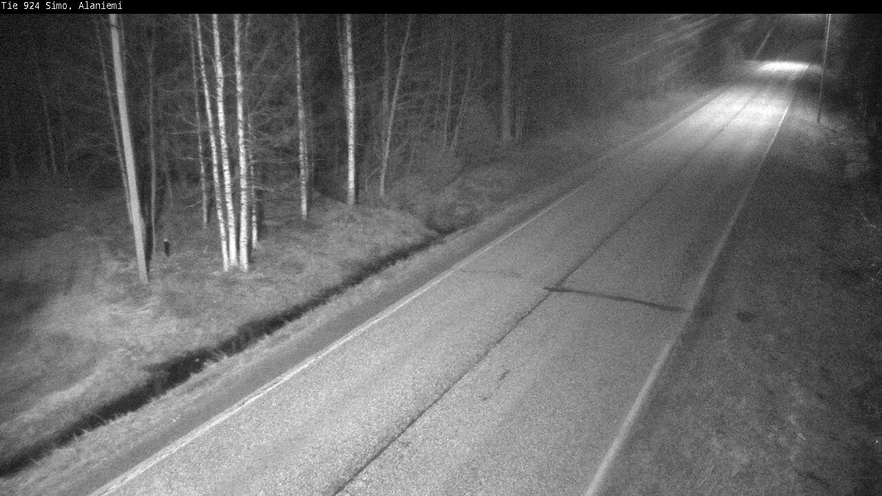 Weather Camera Image Väg 924 Simo, Alaniemi, Simo, Lappi