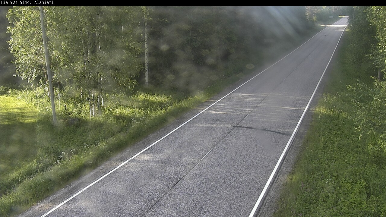 Weather Camera Image Väg 924 Simo, Alaniemi, Simo, Lappi