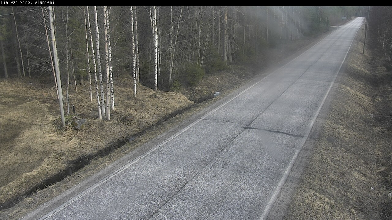 Weather Camera Image Väg 924 Simo, Alaniemi, Simo, Lappi