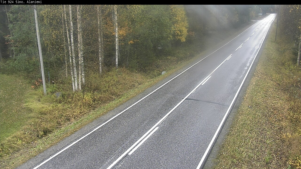 Weather Camera Image Road 924 Simo, Alaniemi, Simo, Lappi