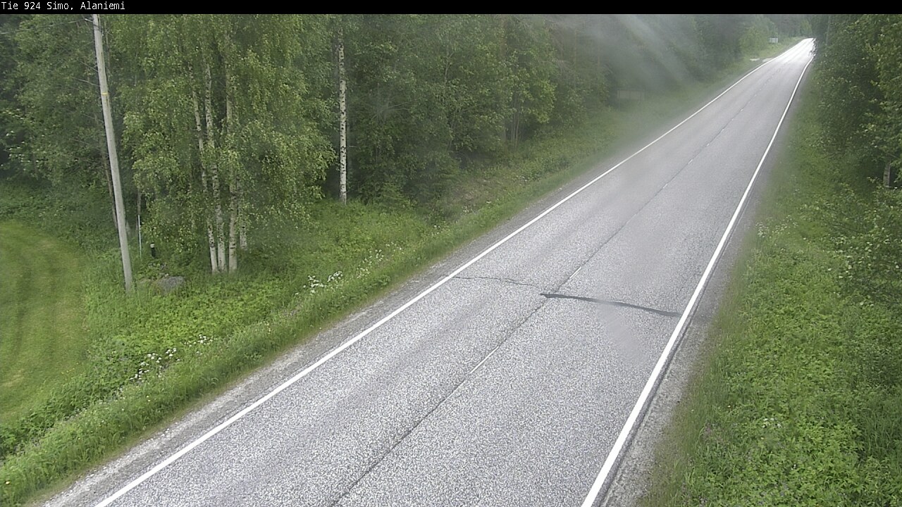 Weather Camera Image Väg 924 Simo, Alaniemi, Simo, Lappi