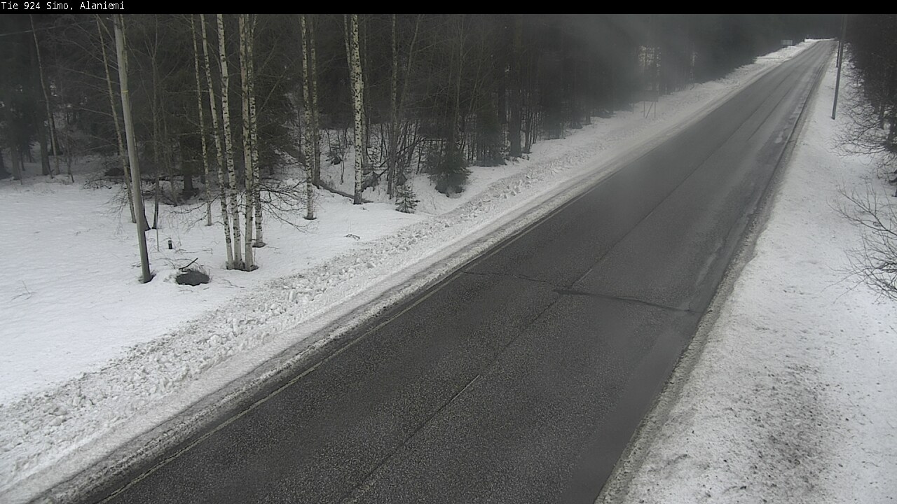 Kelikamerat Kuva Tie 924 Simo, Alaniemi, Simo, Lappi