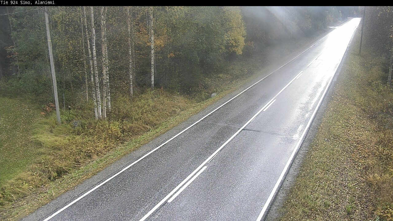 Weather Camera Image Road 924 Simo, Alaniemi, Simo, Lappi