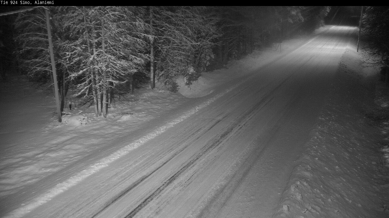 Weather Camera Image Väg 924 Simo, Alaniemi, Simo, Lappi