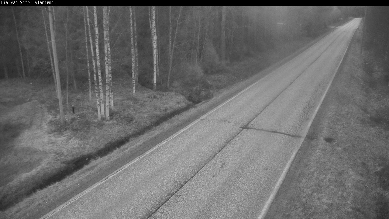 Weather Camera Image Väg 924 Simo, Alaniemi, Simo, Lappi