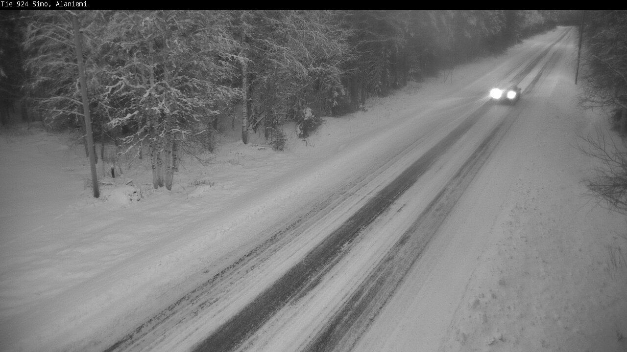 Weather Camera Image Väg 924 Simo, Alaniemi, Simo, Lappi
