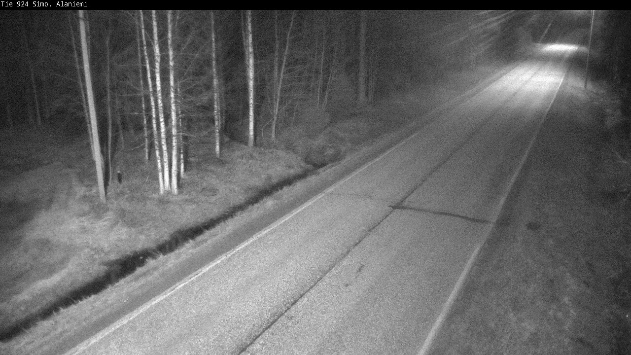 Weather Camera Image Väg 924 Simo, Alaniemi, Simo, Lappi