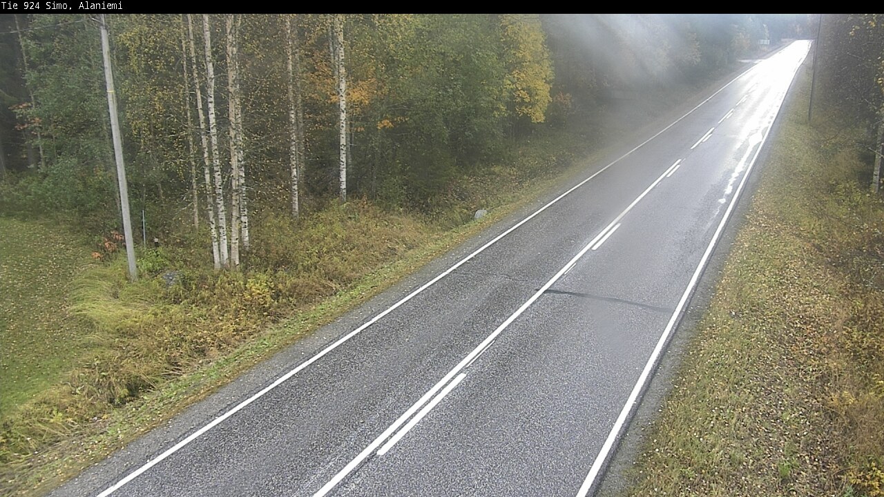 Weather Camera Image Road 924 Simo, Alaniemi, Simo, Lappi