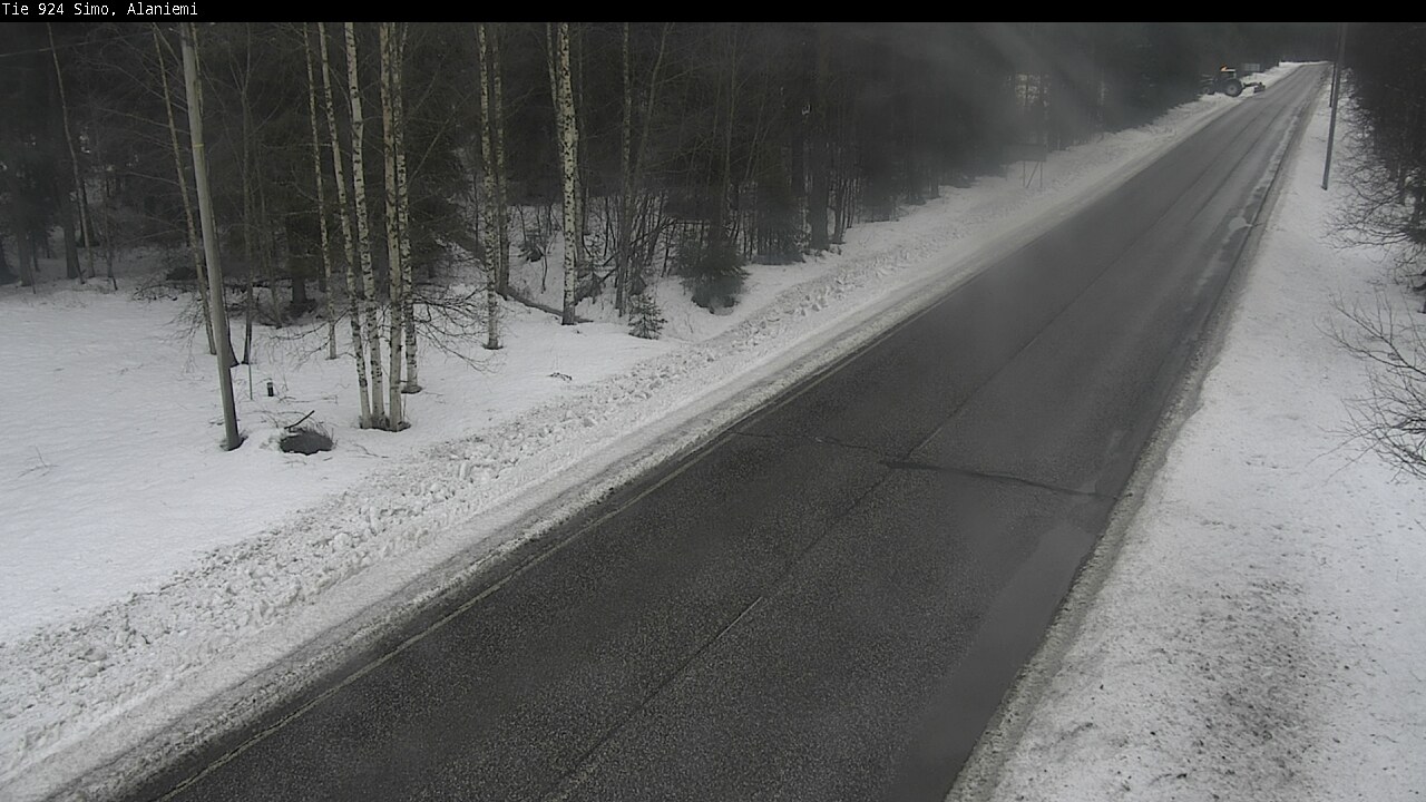 Kelikamerat Kuva Tie 924 Simo, Alaniemi, Simo, Lappi
