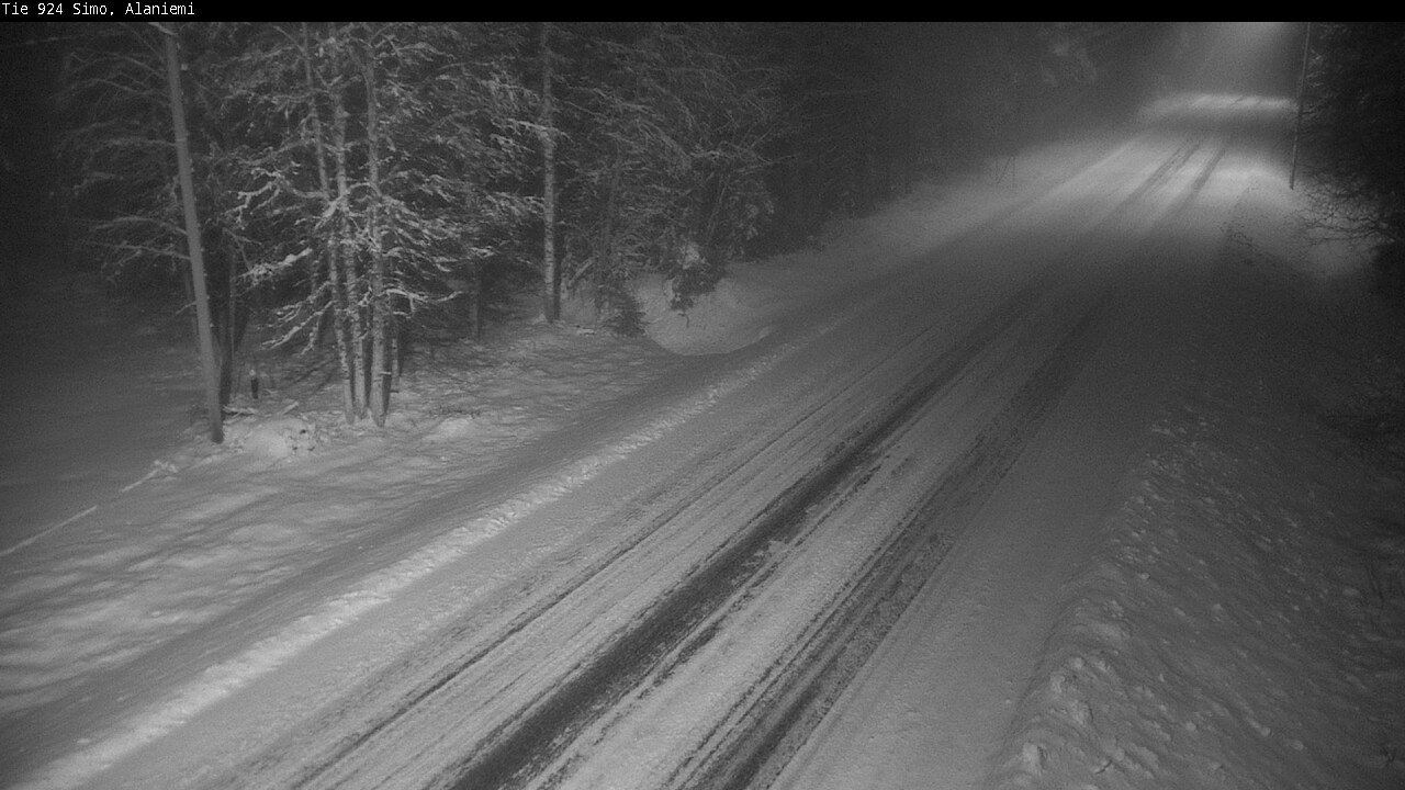 Weather Camera Image Väg 924 Simo, Alaniemi, Simo, Lappi