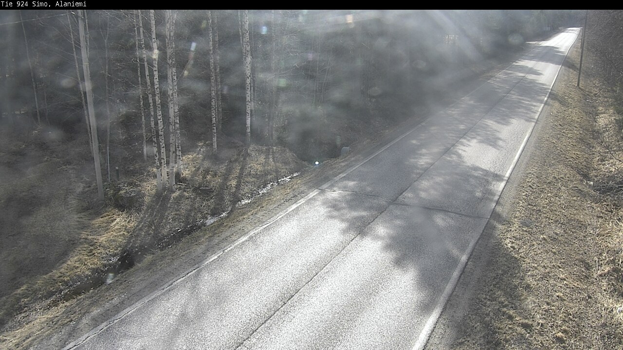 Weather Camera Image Väg 924 Simo, Alaniemi, Simo, Lappi