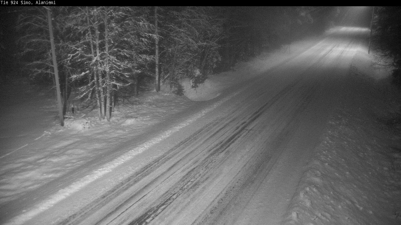 Weather Camera Image Väg 924 Simo, Alaniemi, Simo, Lappi