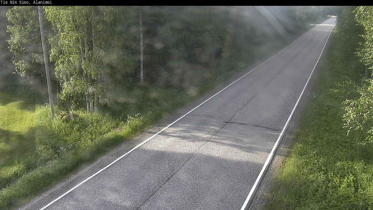 Weather Camera Image Väg 924 Simo, Alaniemi, Simo, Lappi