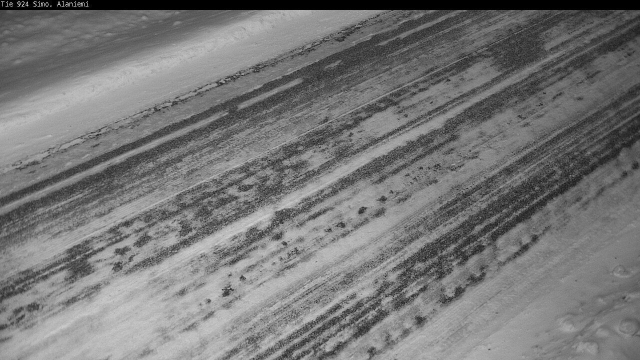 Kelikamerat Kuva Tie 924 Simo, Alaniemi, Simo, Lappi