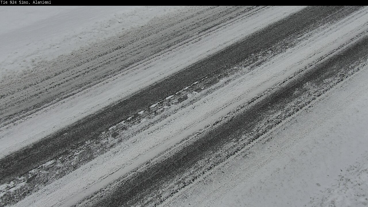 Weather Camera Image Väg 924 Simo, Alaniemi, Simo, Lappi