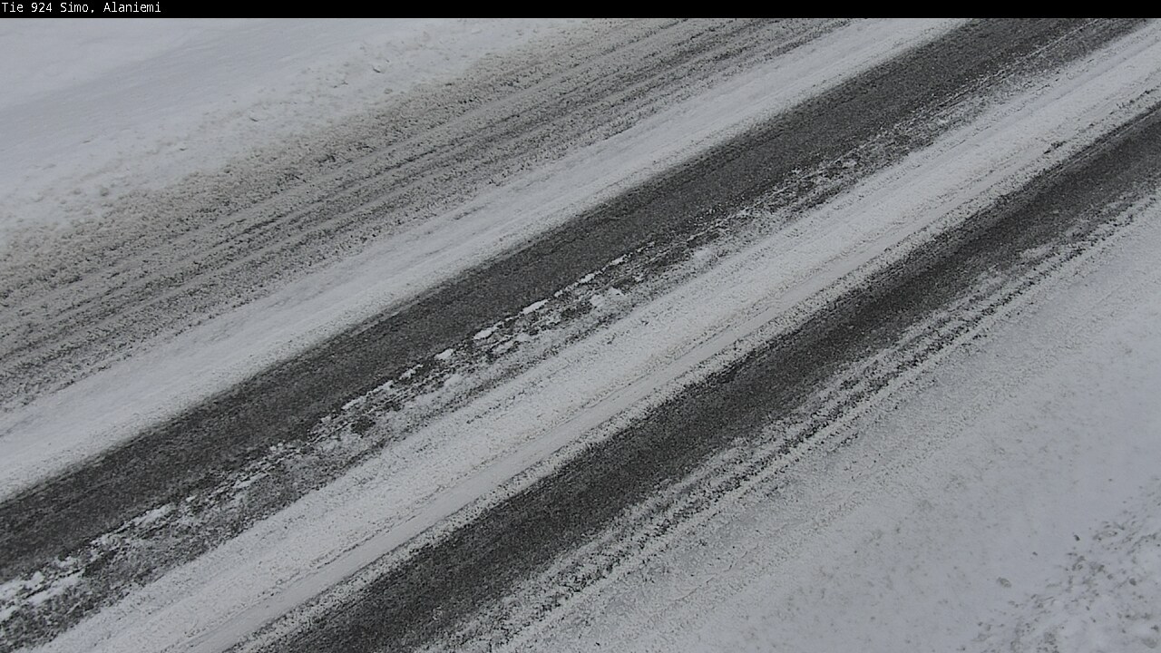 Weather Camera Image Väg 924 Simo, Alaniemi, Simo, Lappi