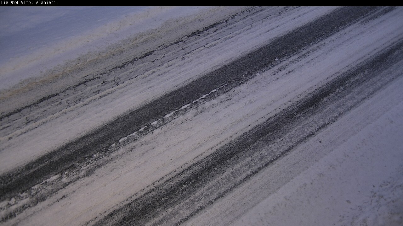Weather Camera Image Väg 924 Simo, Alaniemi, Simo, Lappi