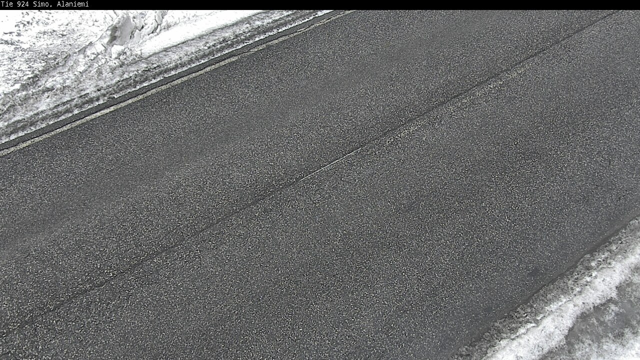 Weather Camera Image Road 924 Simo, Alaniemi, Simo, Lappi