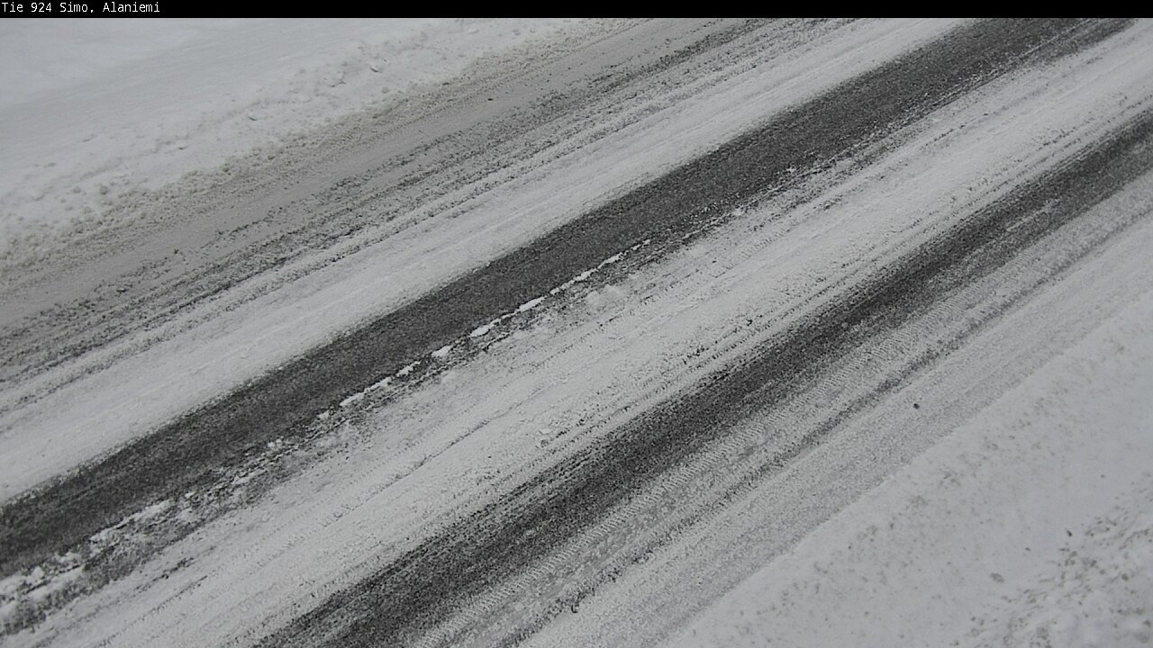 Weather Camera Image Väg 924 Simo, Alaniemi, Simo, Lappi