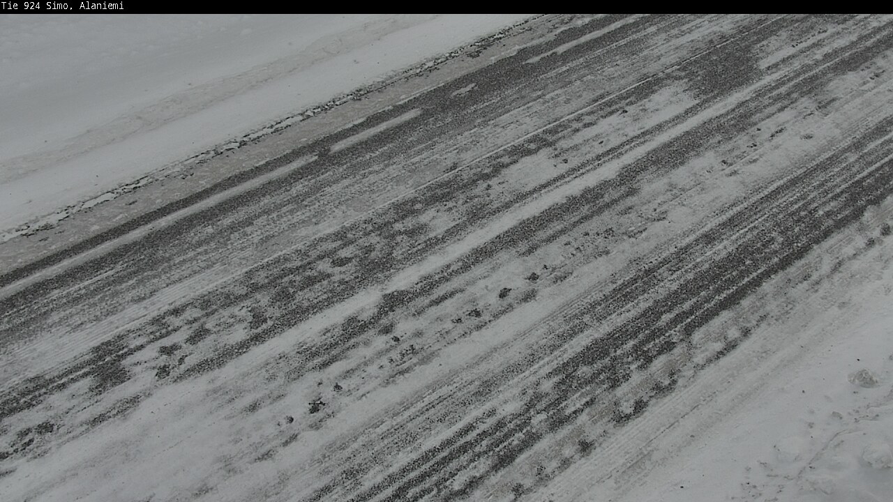 Kelikamerat Kuva Tie 924 Simo, Alaniemi, Simo, Lappi