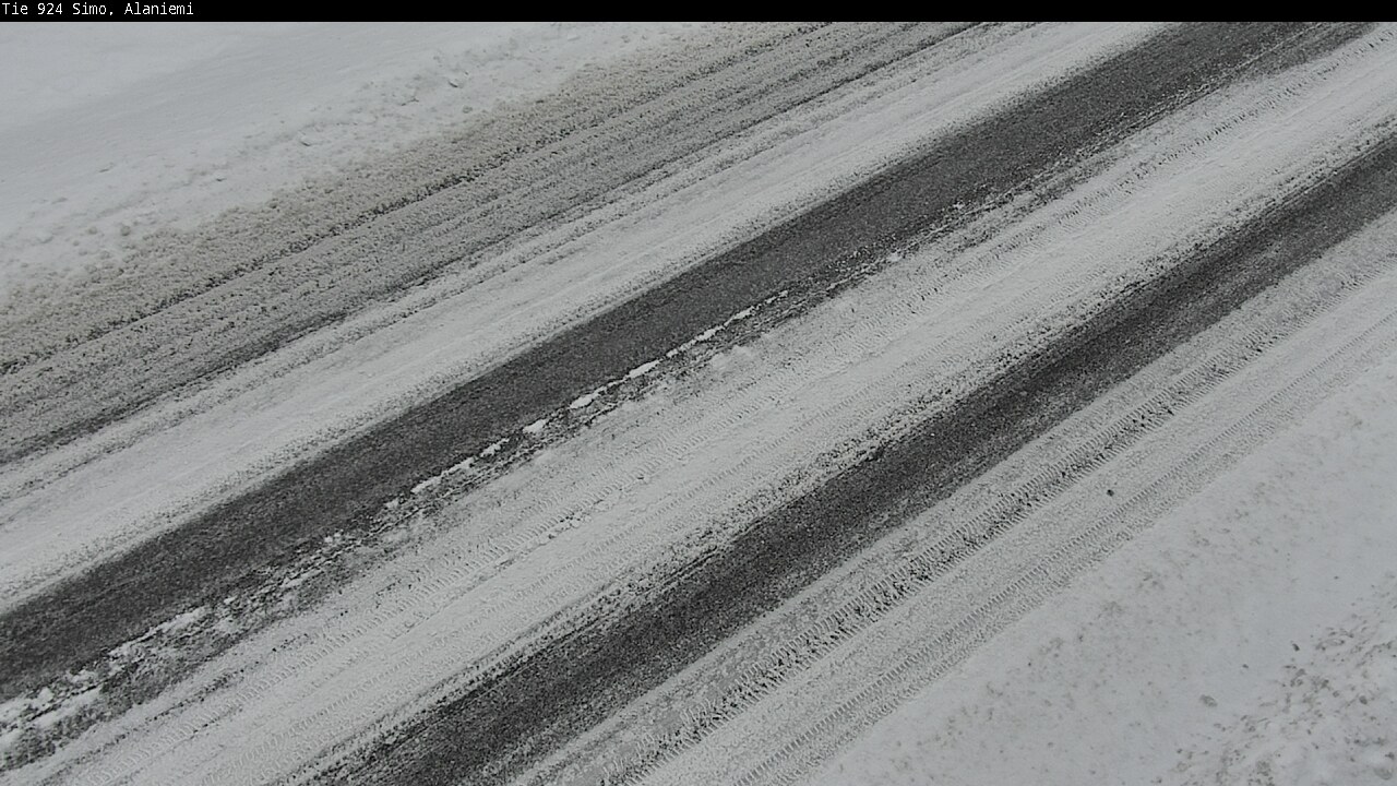 Weather Camera Image Väg 924 Simo, Alaniemi, Simo, Lappi