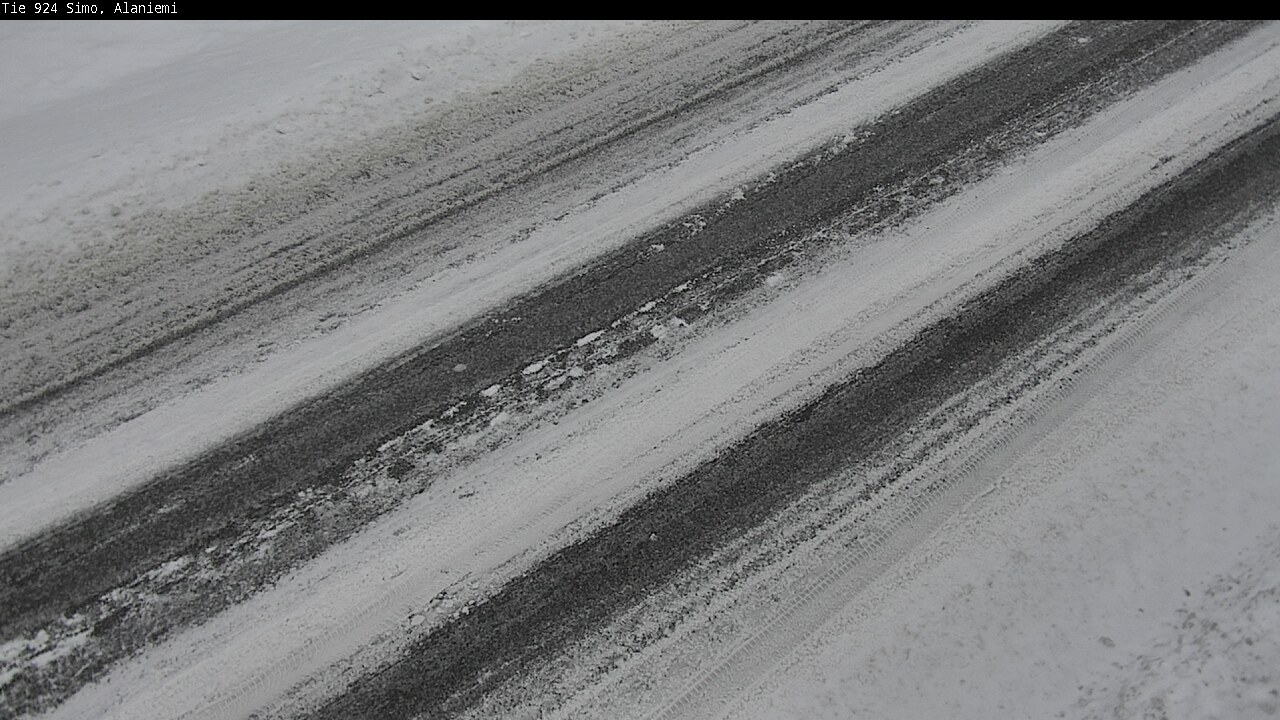 Weather Camera Image Väg 924 Simo, Alaniemi, Simo, Lappi