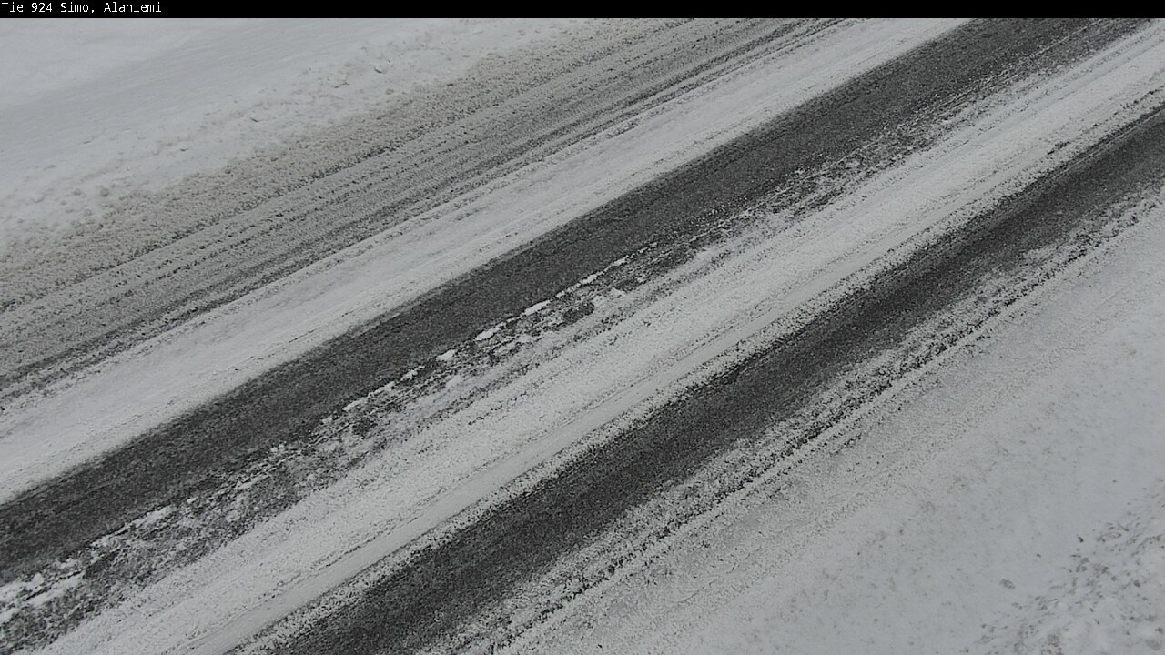 Weather Camera Image Väg 924 Simo, Alaniemi, Simo, Lappi