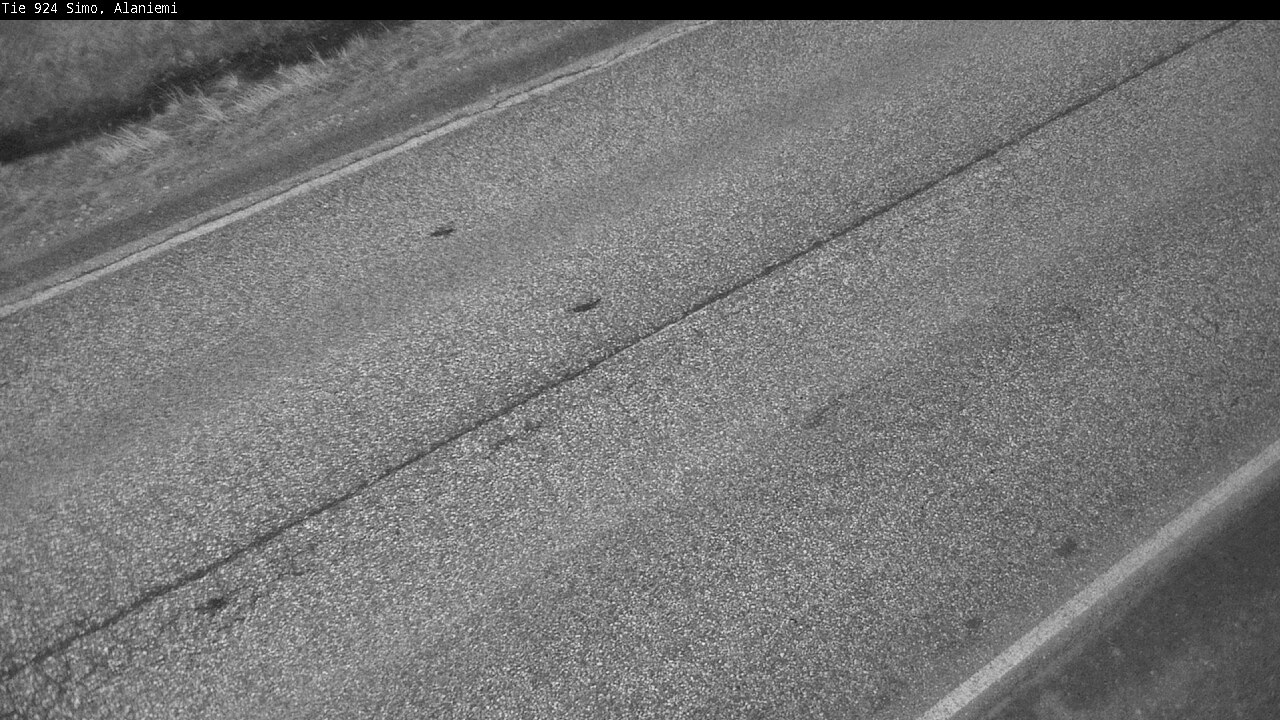 Weather Camera Image Road 924 Simo, Alaniemi, Simo, Lappi