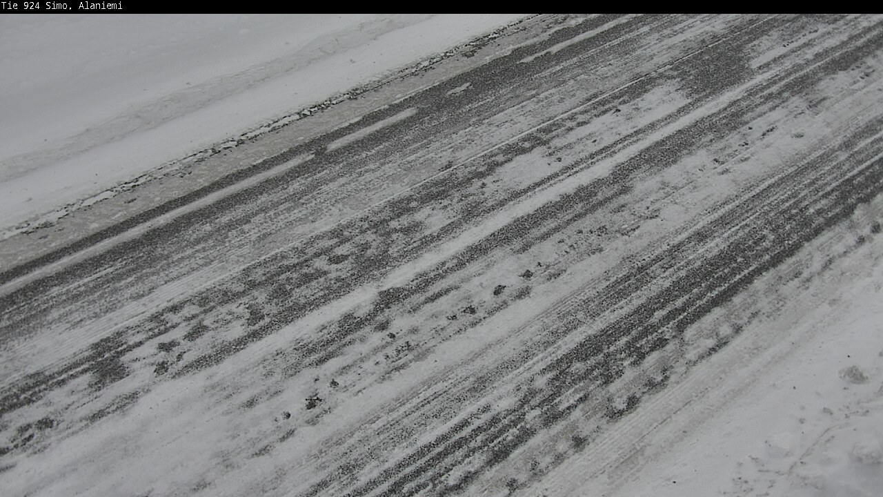Kelikamerat Kuva Tie 924 Simo, Alaniemi, Simo, Lappi