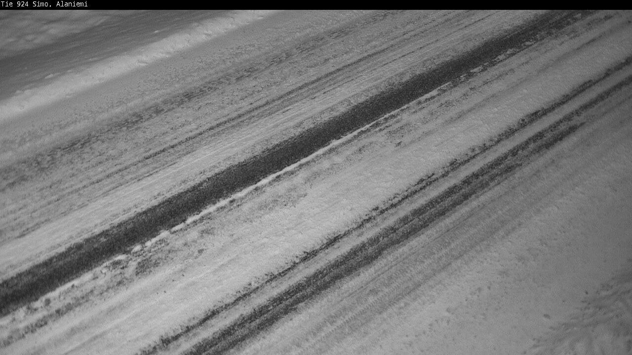 Weather Camera Image Väg 924 Simo, Alaniemi, Simo, Lappi