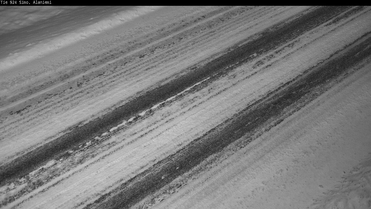 Weather Camera Image Road 924 Simo, Alaniemi, Simo, Lappi