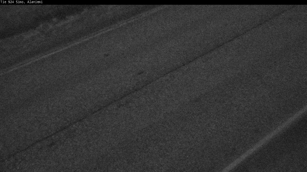 Weather Camera Image Road 924 Simo, Alaniemi, Simo, Lappi