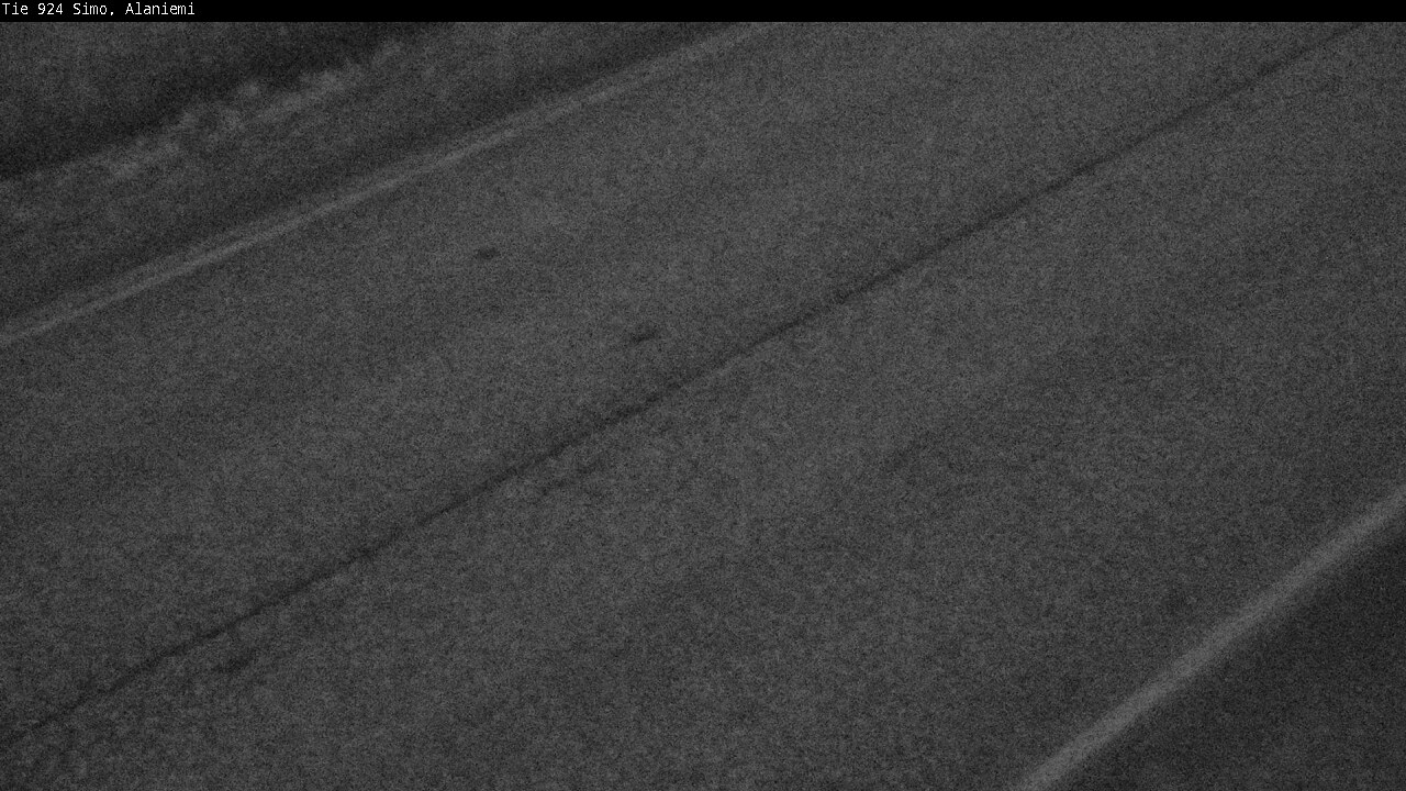 Weather Camera Image Road 924 Simo, Alaniemi, Simo, Lappi