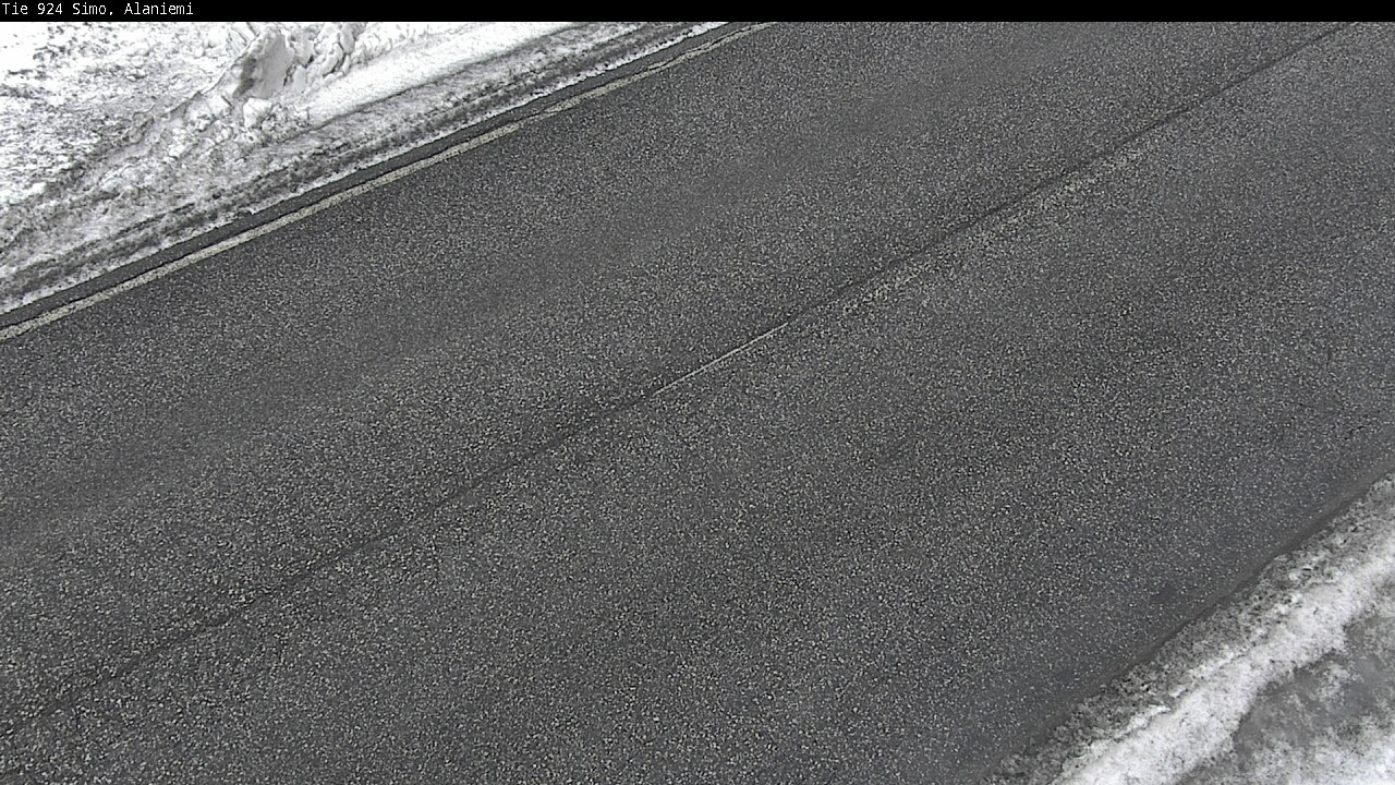 Weather Camera Image Road 924 Simo, Alaniemi, Simo, Lappi