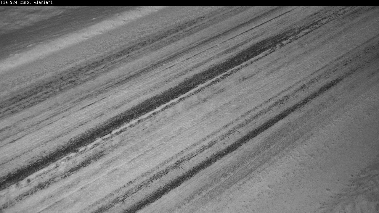 Weather Camera Image Väg 924 Simo, Alaniemi, Simo, Lappi