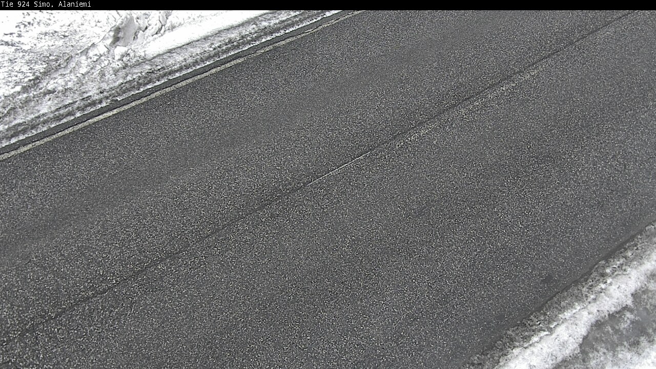 Weather Camera Image Road 924 Simo, Alaniemi, Simo, Lappi