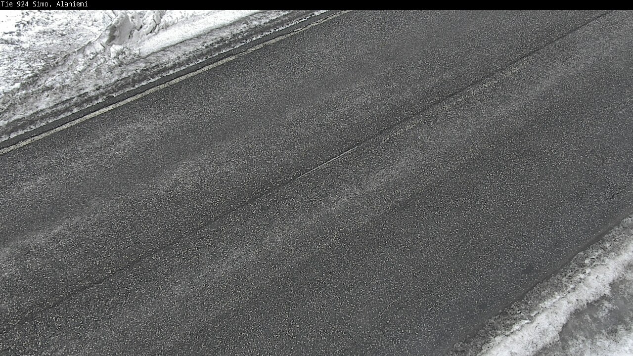 Weather Camera Image Road 924 Simo, Alaniemi, Simo, Lappi