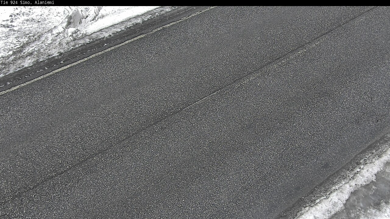 Kelikamerat Kuva Tie 924 Simo, Alaniemi, Simo, Lappi
