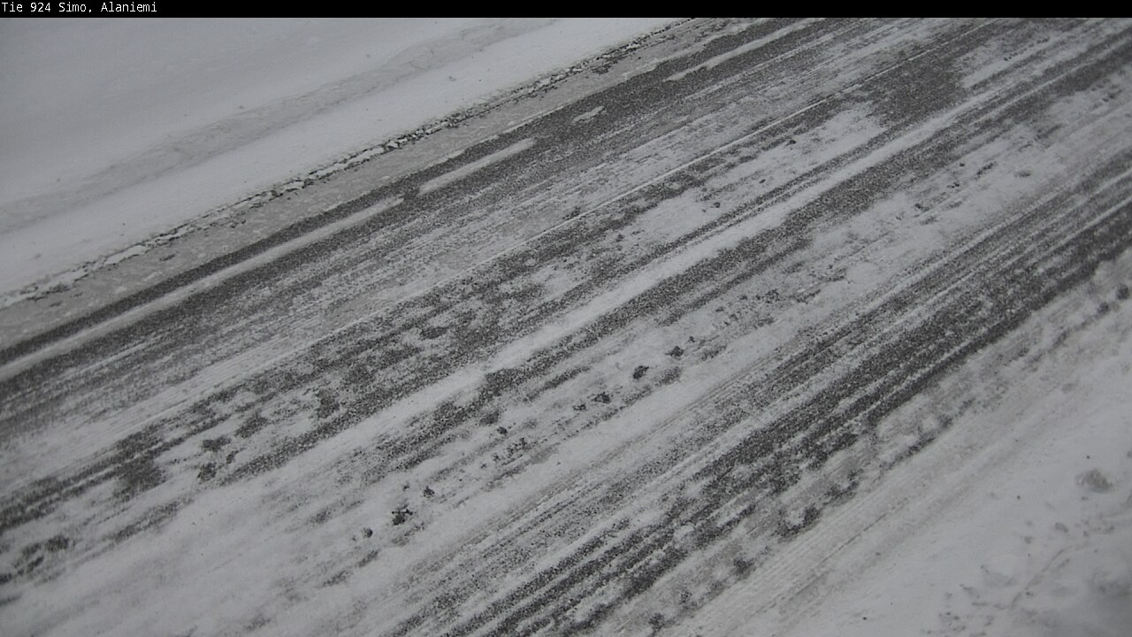 Kelikamerat Kuva Tie 924 Simo, Alaniemi, Simo, Lappi