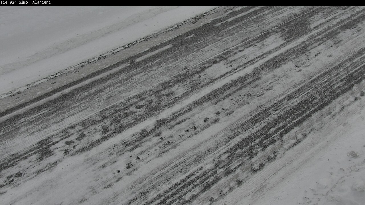 Kelikamerat Kuva Tie 924 Simo, Alaniemi, Simo, Lappi