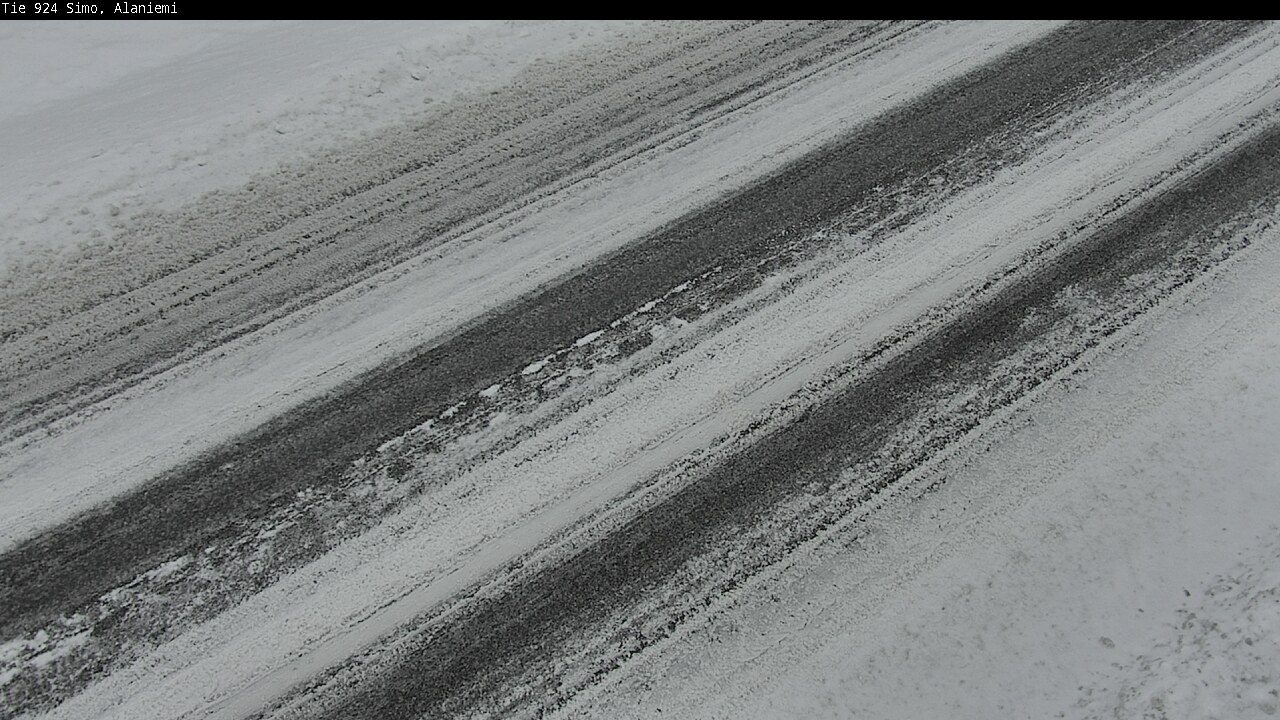 Weather Camera Image Väg 924 Simo, Alaniemi, Simo, Lappi