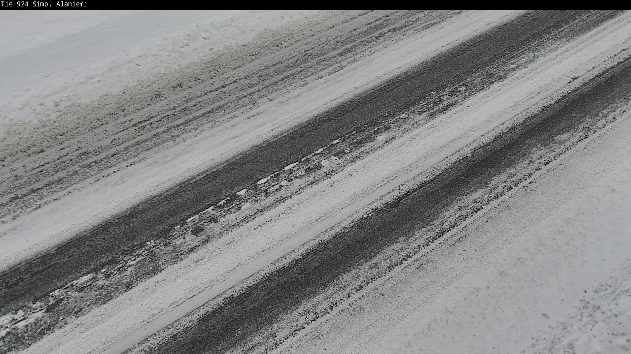Weather Camera Image Väg 924 Simo, Alaniemi, Simo, Lappi